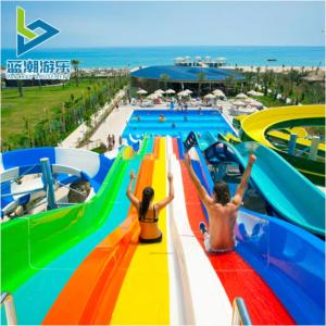 Innovative Wave Pool System for Engaging Resort Hotel Activities and Water Park