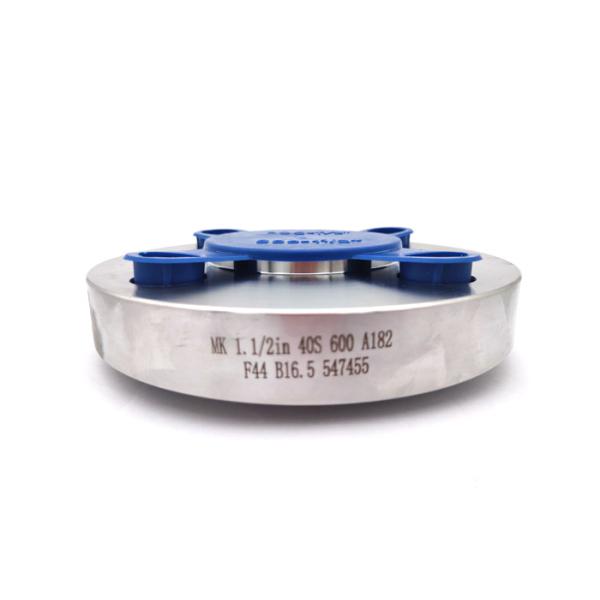 Quality 2" Class 600 SS254 SMO Duplex Stainless Steel Pipe Flange ASME ANSI B16.5 A182 F44 wholesale