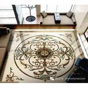 Marble Stone Polished of the Waterjet Patterns Flooring Tiles,Waterjet Tile