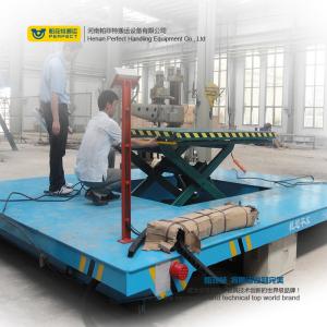 Customized Warehouse Carts Material Handling Equipment With Scissor Lifting