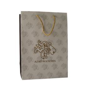 Printed Paper E Commerce Bags Packaging Twist Handle Matt Lamination