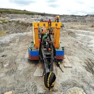 Customized 18 Inch Cutter Suction Dredger with 180kw Cutter Head Power from