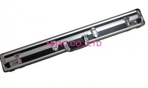 China Fireproof Aluminum snooker or pool cue cases black on sale