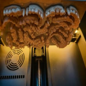 Digital Applications Light-Curing 3D Printed Dental Model Opposite Jaw