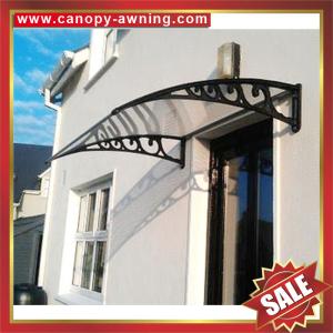 excellent house door window sun rain pc polycarbonate DIY awning awnings canopy