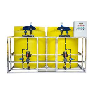 PAC/PAM Automatic Dosing System Integrated For Dissolving Dosing And Stirring