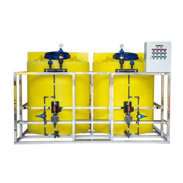 Quality PAC/PAM Automatic Dosing System Integrated For Dissolving Dosing And Stirring wholesale