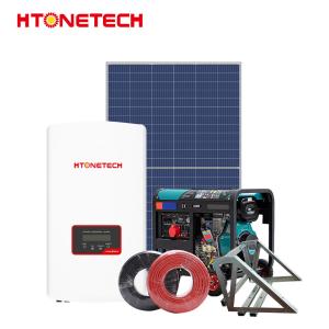 375wp Solar Hybrid Power Systems On Grid Hybrid Solar Inverter 100Kva