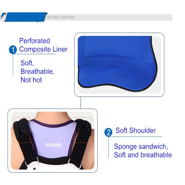 Thoracolumbar Adjustable Lumbar Support Brace , Thoracolumbar Orthosis Brace