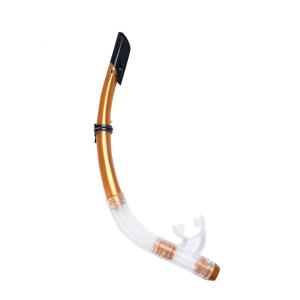 Adults Youth Freediving Scuba Diving Snorkel With Splash Guard And Top Valve