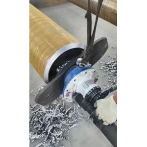 Light Weight Electric Pipe Beveling Machine Interl Mounted Tube Chamfering Tool