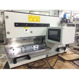 Cheap Max pcb depaneling length 330mm Pcb depanel machine with two linear blades for sale