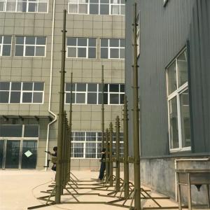 12M 6063 Alu Push Up Portable 40ft Telescoping Pole