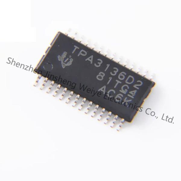 TPA3136D2PWPR Audio Amp Speaker 1-CH Mono/2-CH Stereo 10W Class-D 28-Pin HTSSOP