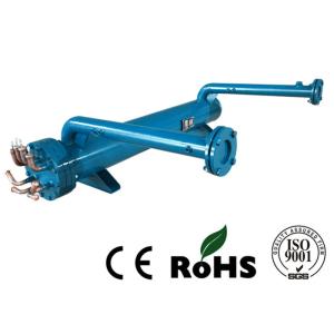 Cheap High Efficiency Shell And Tube Evaporator Blue Color For Sea Water Pool for sale