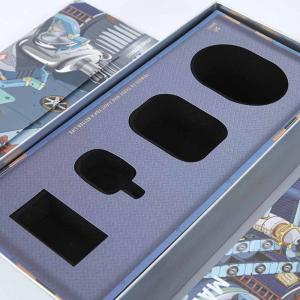 Premium Design Recyclable Paper Custom Electronics Gift Box with Hang Bag