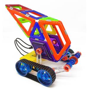 Mars Explorer Magnetic Block Sets For 5 Years+ , Magnetic Tile Building Set