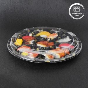 Round Food Packaging Sushi Take Out Containers For Fresh And Convenient Dining