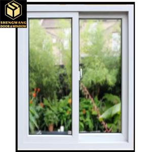 Villa Push Pull Curtain Wall Window Transparent Aluminium Window Sliding Frame