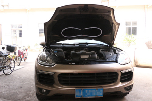 White 4000mm Fire Suppression Tube