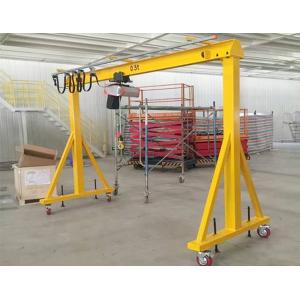 1 Ton Portable Gantry Crane Span 2-12m Compact Structure Long Service Life