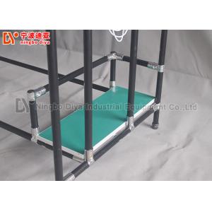 Cheap Light Black Production Basics Workbench , Durable Anti Static Workbench for sale