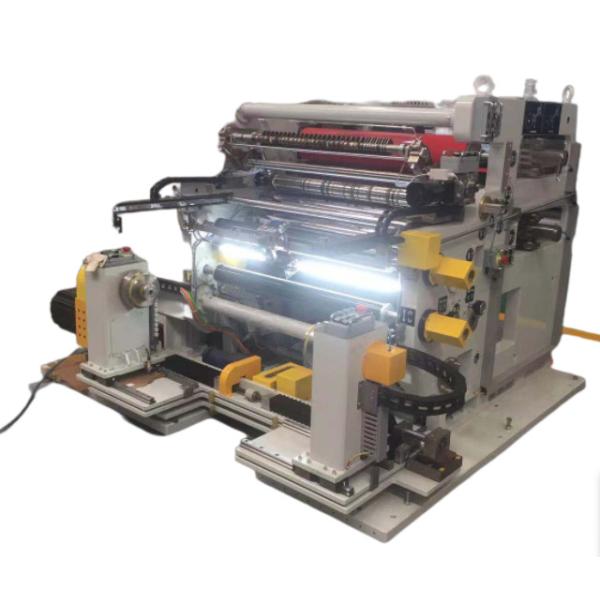 High Speed 15 Micron 200V Slitter Rewinder Machine , Stretch Film Rewinding Machine