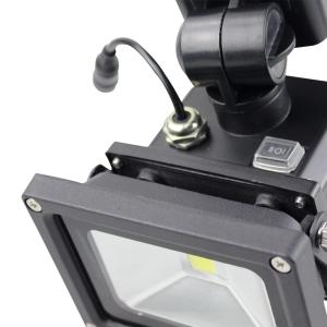 High Lumen COB Solar LED Flood Lights Motion Sensor CE ROHS Certification