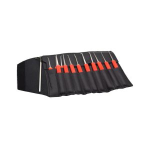 High Quality Locksmith Tools for Locksmith Lockpicking Set with Red Silicone