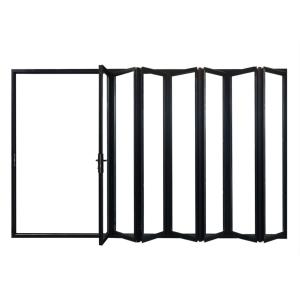 Villa Aluminum Framed Door Internal Bifold 0.76PVB Electrophoresis 2.0mm