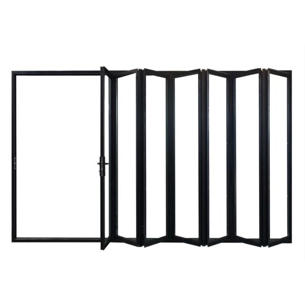 Villa Aluminum Framed Door Internal Bifold 0.76PVB Electrophoresis 2.0mm