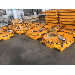 Manual Pallet Wrapper Turntable Machine For Hydraulic Platform Truck Lift Table