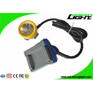 Coal Rechargeable Led Headlight 15000lux High Beam Corded Cap Lamp 6.6Ah Battery