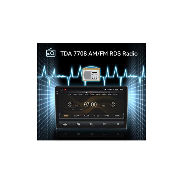 Universal Android10 8 Core 2 din Car Radio Audio 2K QLED Screen WIFIBT5.1 Car DVD Player For Apple Carplay Car Stereo