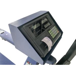 Removable Pallet Jack With Weight Scale , LED Low Profile Pallet Scale
