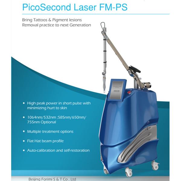 Quality Beauty device Shorter Session Removie spot size 585nm/650nm Lambda ink head optional  Best Picosecond laser machine wholesale