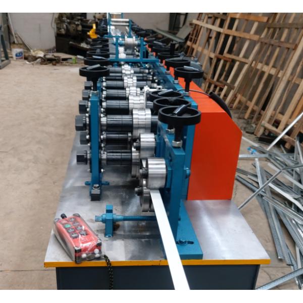 14 Station Ceiling T Grid Plc Cold Formed Steel Machine
