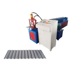 Power 4 KW Roller Shutter Door Roll Forming Machine Chain Size 1 Inch Shaft