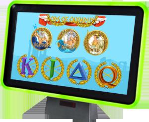 China 23.8'' Embedded Industrial LED Frame HD Touch Gaming Monitor High Brightness PCAP FHD 1920x1080 on sale
