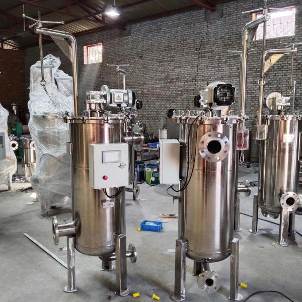 Efficient Filtration Process with Stainless Steel Mesh Automatic Self Cleaning