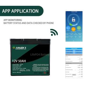 Smart Lifepo4 Battery 12v 30ah 6ah 7ah 8ah 22ah 24ah 25ah 12v 50ah Lithium Ion