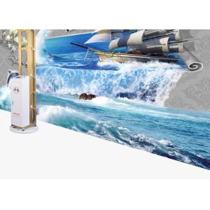 4.3inch Lcd 3d Vertical Wall Printing Machine , Wall Art Printing Machine