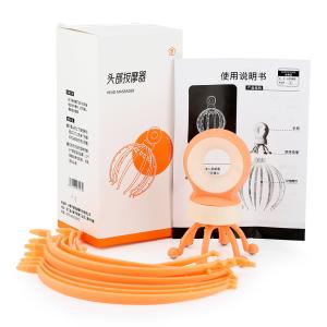 Silicone Head Scalp Massager ABS Handheld Portable Claws Octopus Scalp Massager