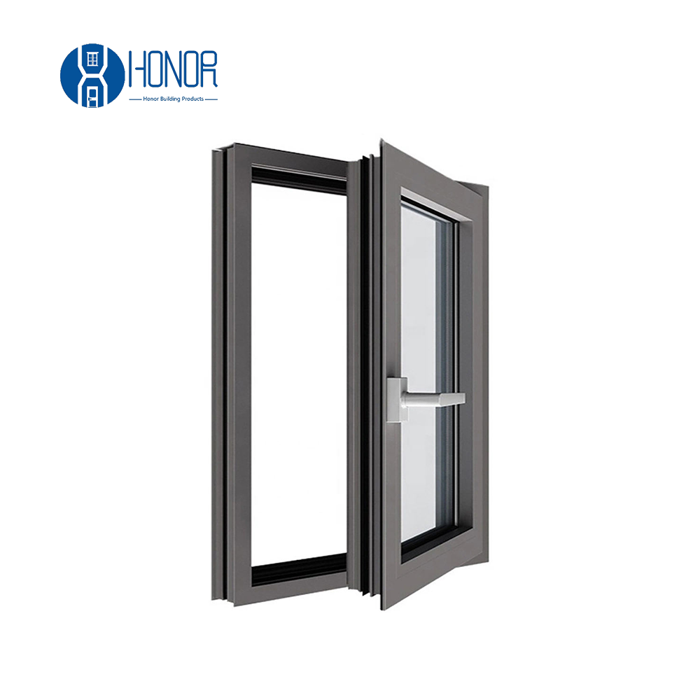 Cheap Project Solution Aluminum Casement Window for Villa for sale
