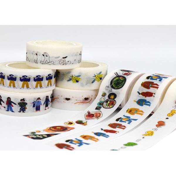 DIY Custom Printed Japanese Colored Waterproof Glitter Washi Tape