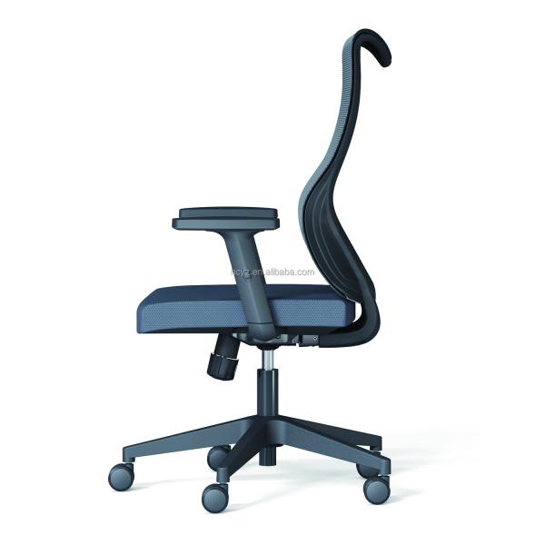 Office Furniture Luxury Lumbar Back Support Ergonomic Executive Swivel Computer Desk Mid-back Chairs
