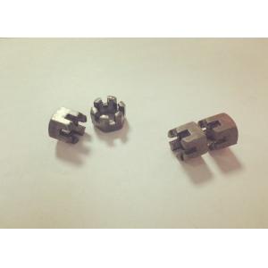 Thicken Primary Colors M12 Hexagon Slotted And Castle Nuts With 1.75mm Pitch