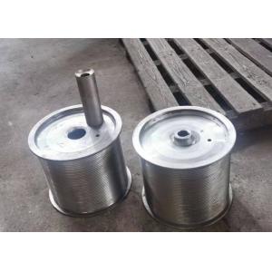 8mm Rope Grooved Winch Drum For Lifting Or Flat Dragging In Construction