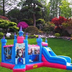 Custom Logo Printed Accessory Packing Bag Inflatable House Bounce for Easy Setup