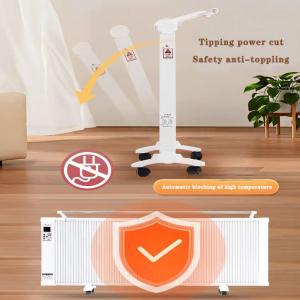 Silent Low Noise Electrical Floor Standing Infrared Panel Convector Heater for